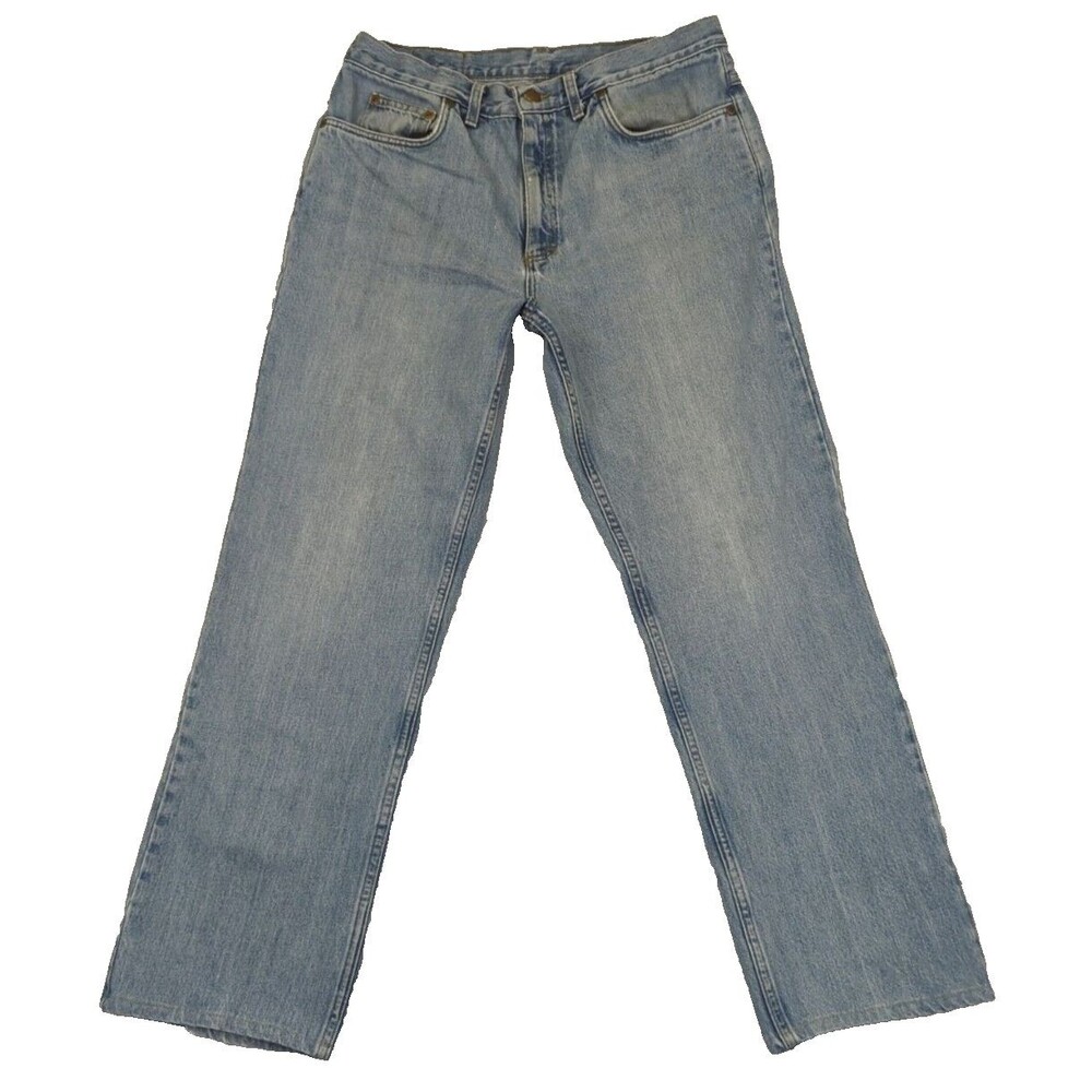 Bill's Khakis Mens Jeans Straight 32x29 Blue Made in USA 100% Cotton 5S32/SWD
